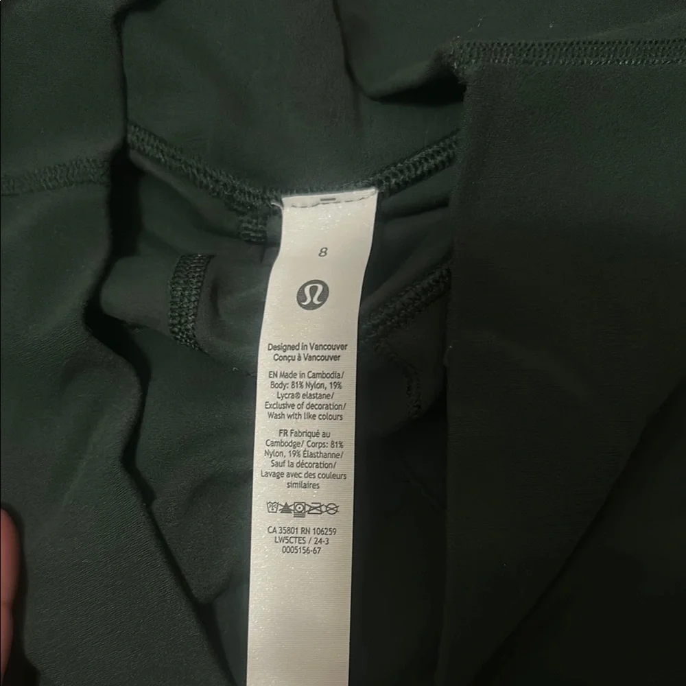lululemon athletica Olive Green Leggings - Picture 3 of 6